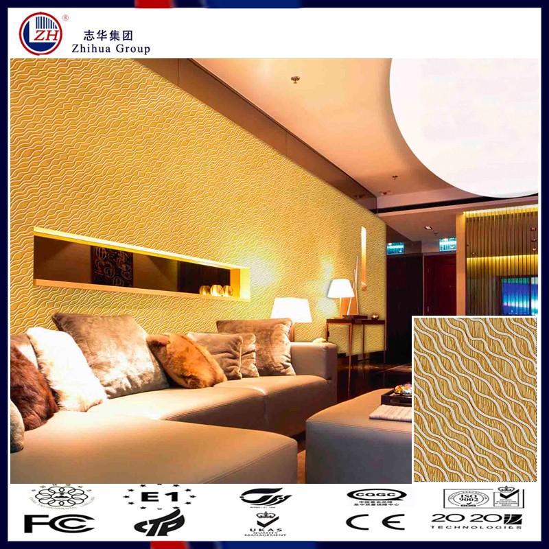 Embossed Decorative 3D Wall Panel / 3D